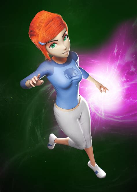 Gwen Tennyson 3D by DemonLeon3D on DeviantArt